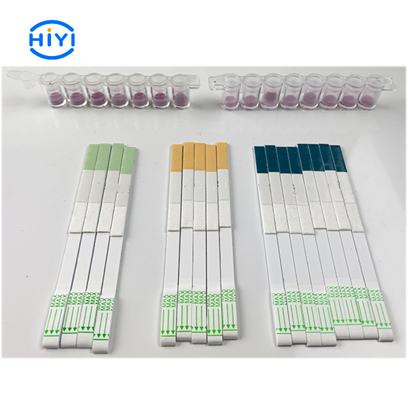 β-內(nèi)酰胺類、四環(huán)素類、鏈霉素、氯霉素和頭孢氨芐5合1快速檢測試劑盒